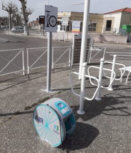 Station de gonflage Vélo