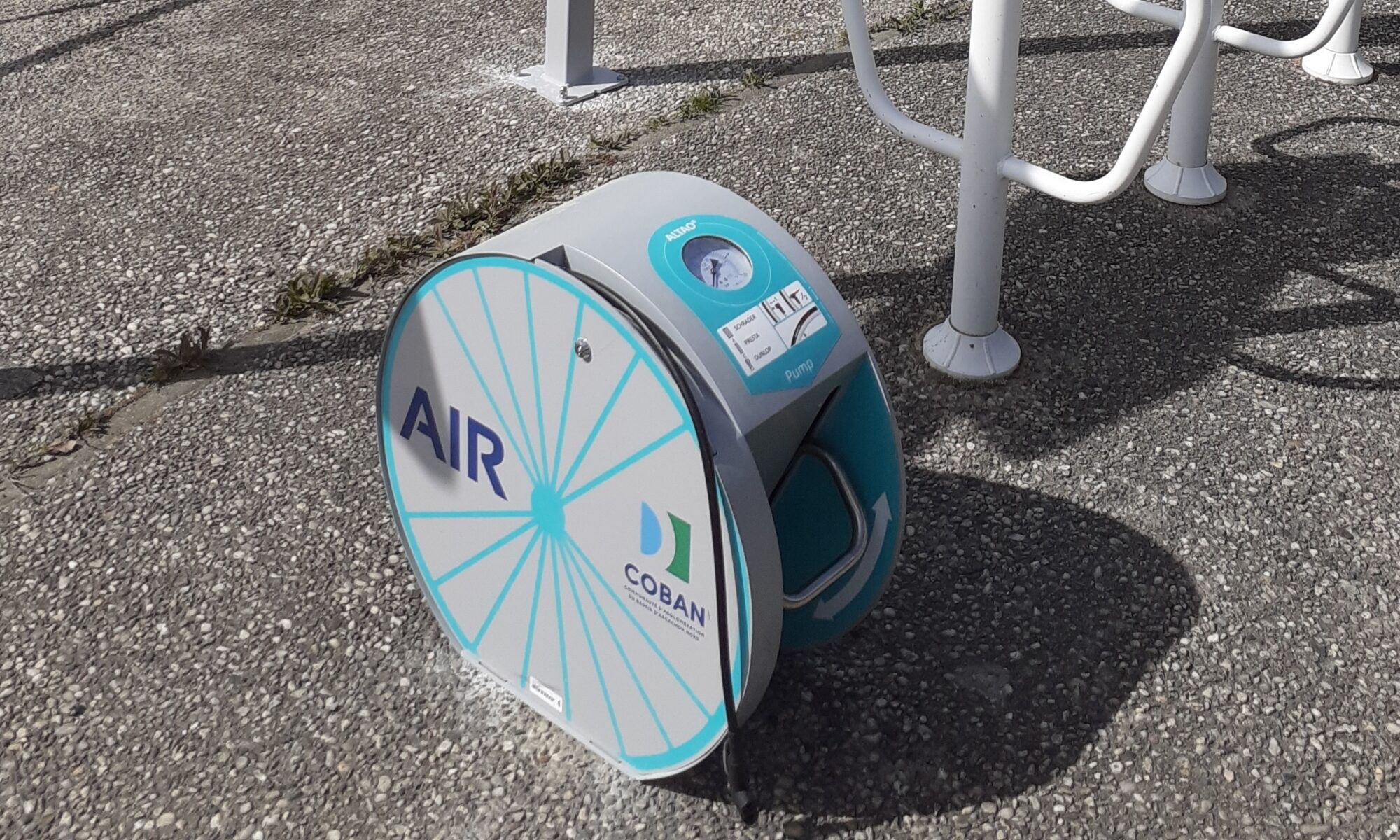 Station de gonflage Vélo - Actu Une - cylindre