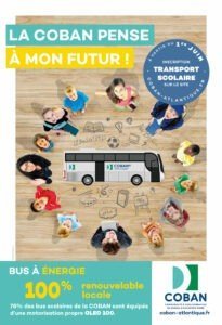 Affiche Transports Scolaires Inscriptions Juin 2022