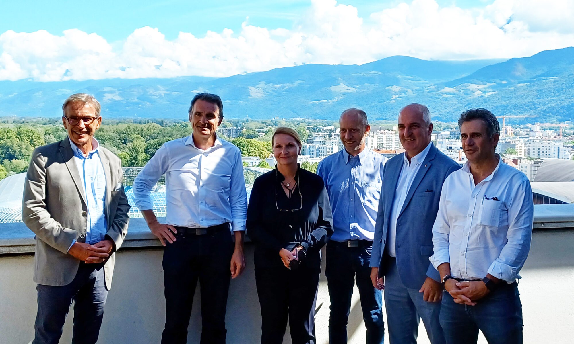 Visite à Grenoble sur la mobilité active - COBAN