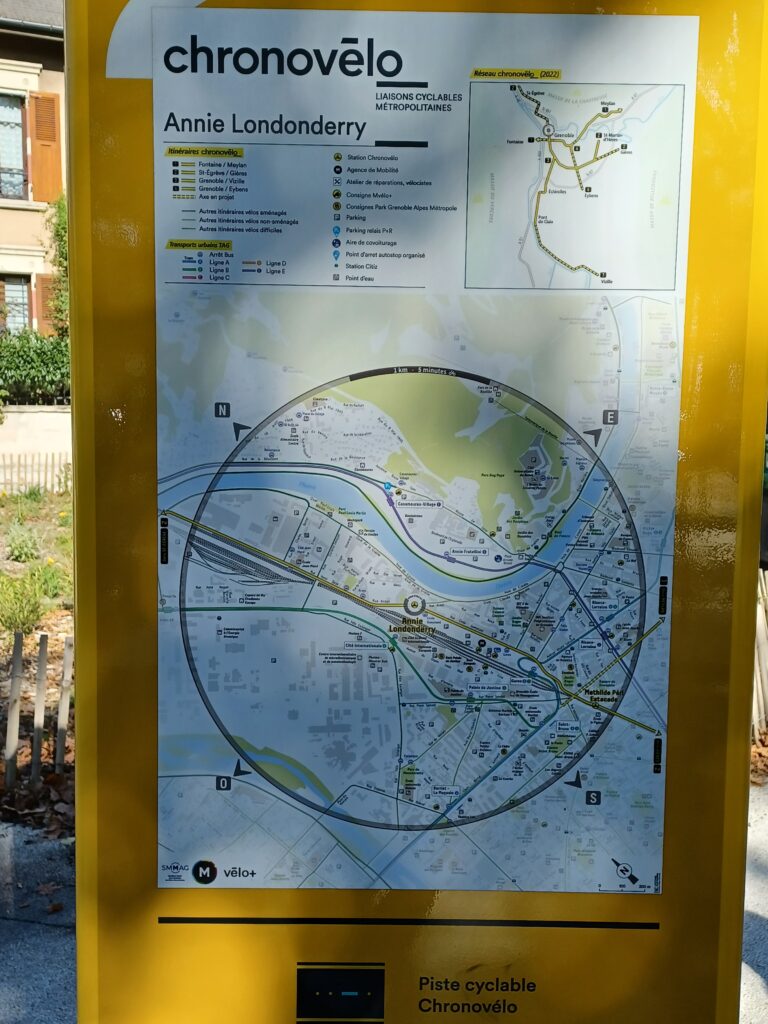 Visite à Grenoble sur la mobilité active - COBAN