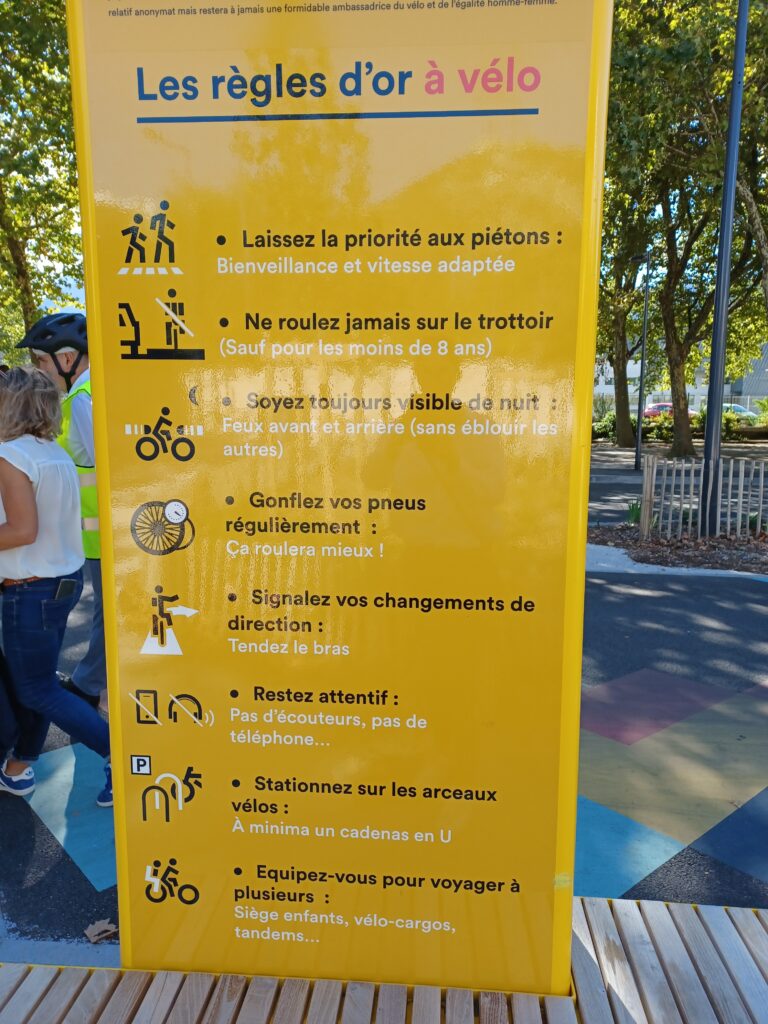 Visite à Grenoble sur la mobilité active - COBAN