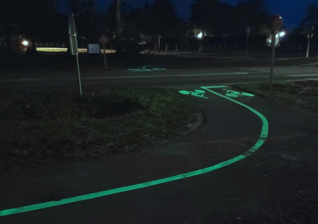 Visuel actu Piste cyclable COBAN avec LuminoKrom
