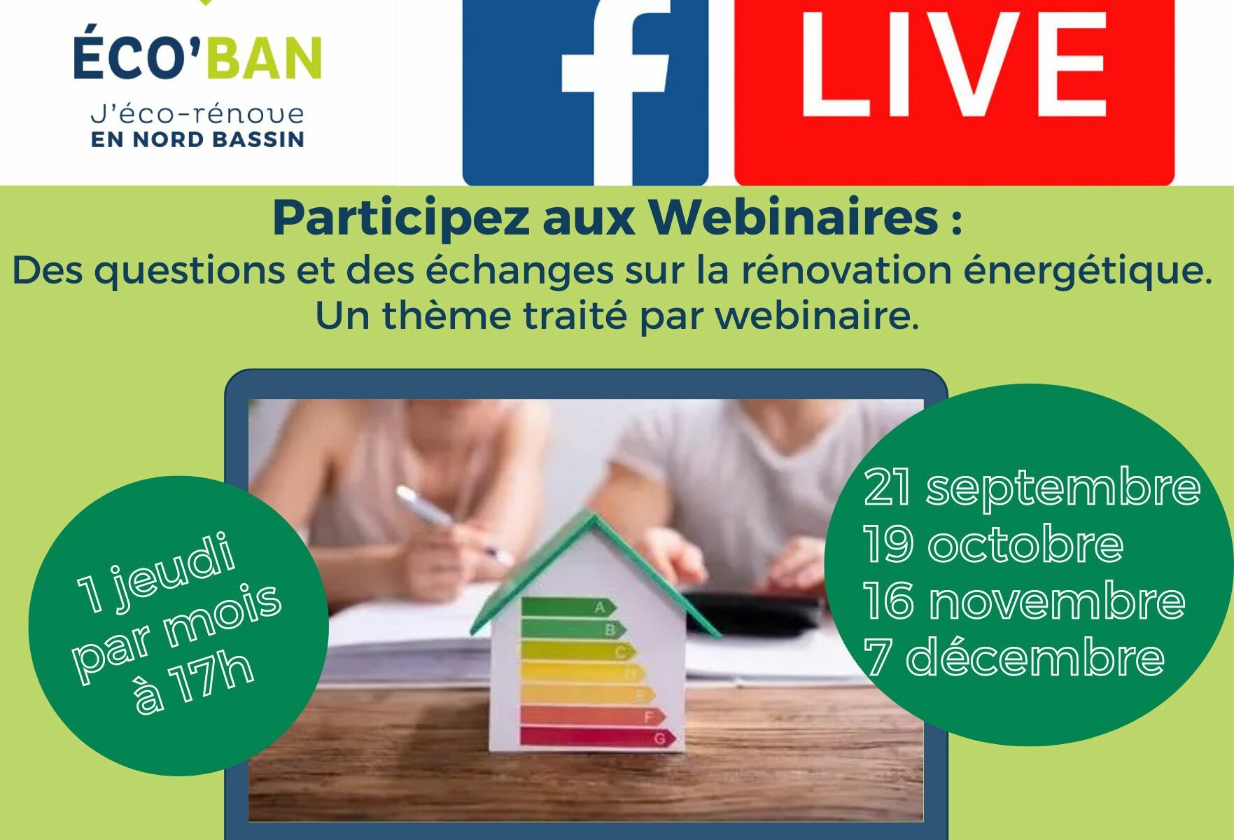 Programme FACEBOOK LIVE 2e semestre 2023