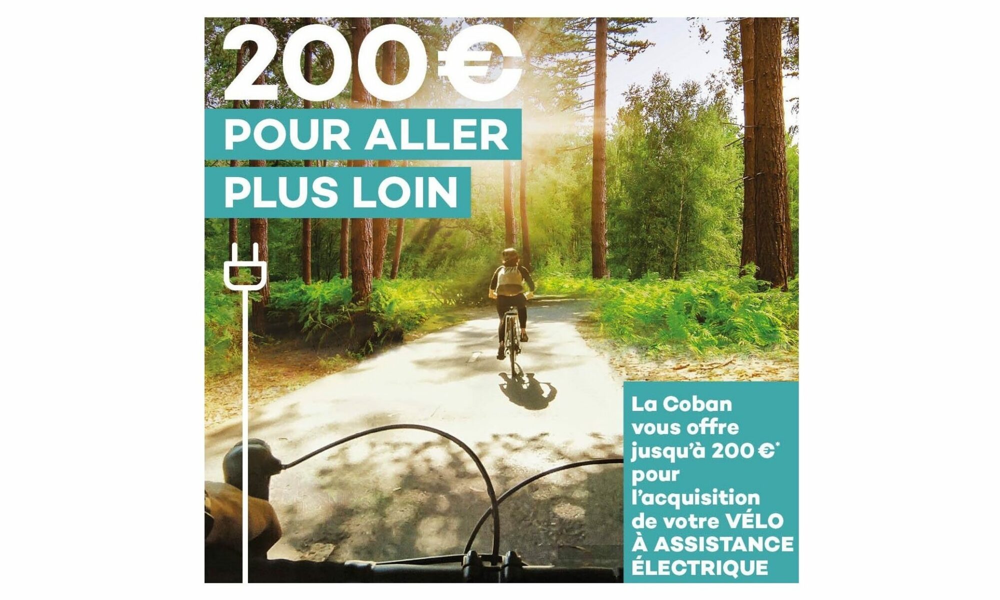Visuel Actu Aide 2024 à l'achat d'un Vélo à Assistance Electrique VAE jusqu'à 200 €