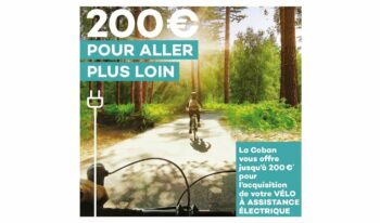 Visuel Actu Aide 2024 à l'achat d'un Vélo à Assistance Electrique VAE jusqu'à 200 €